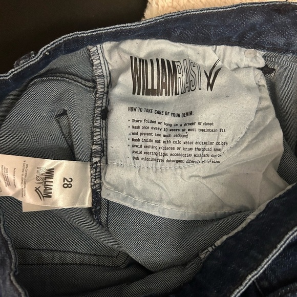 Williamrast | Slim Straight Distressed Denim | Blue Jean | Size 28 - Picture 8 of 9